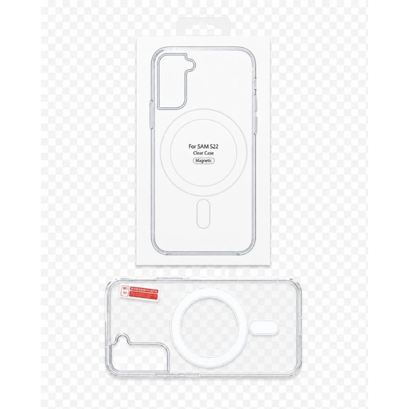 قاب شفاف مگ‌سیف سامسونگ Samsung S22 – کاور محافظ پشت گوشی
