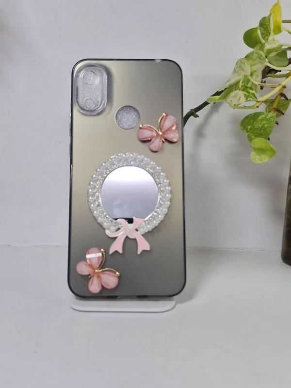 قاب طرح آینه Huawei Y6 2019/قاب طرح دار هواووی