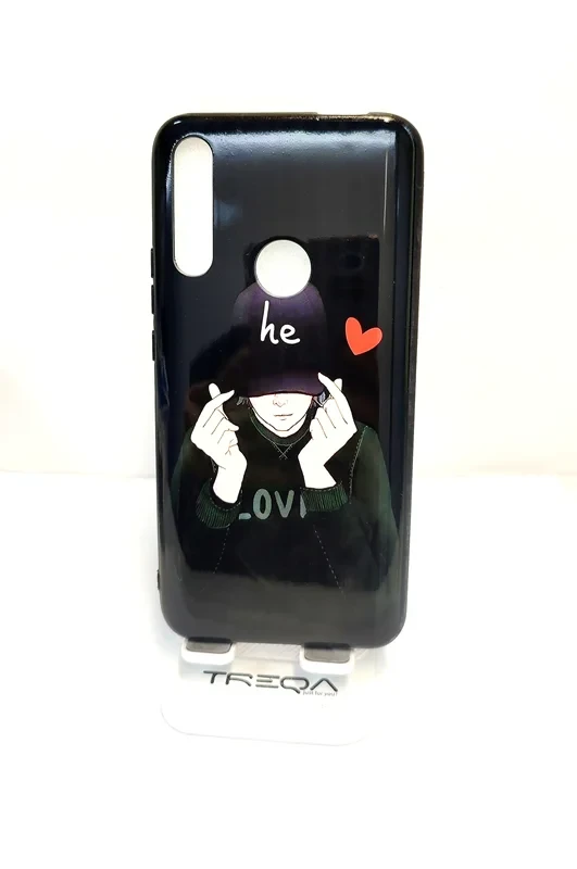 قاب طرح دار UVمدل هواوی Y۹ prime honor ۹x /مشکی طرح لاو LOVE Huawei
