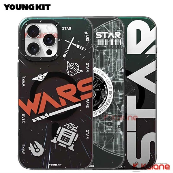 قاب طرح دار Youngkit گوشی Apple iPhone 15 Pro مدل Interstellar journey