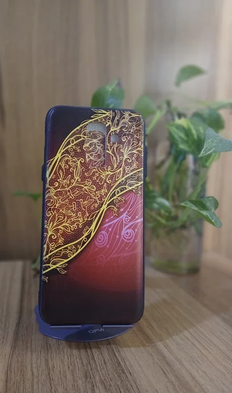قاب طرح دار samsung a6 plus