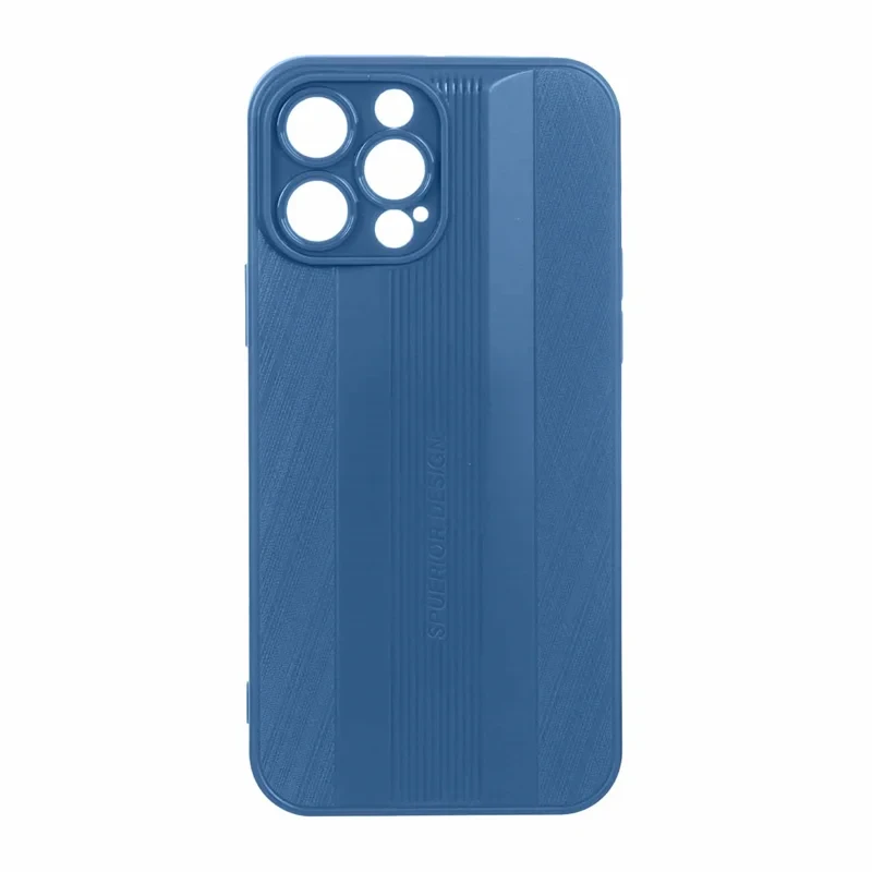 قاب طرح دار آبی محافظ لنز دار iphone 13 promax