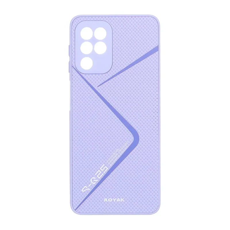 قاب طرح دار بنفش Samsung galaxy a22 4G/m32 4G