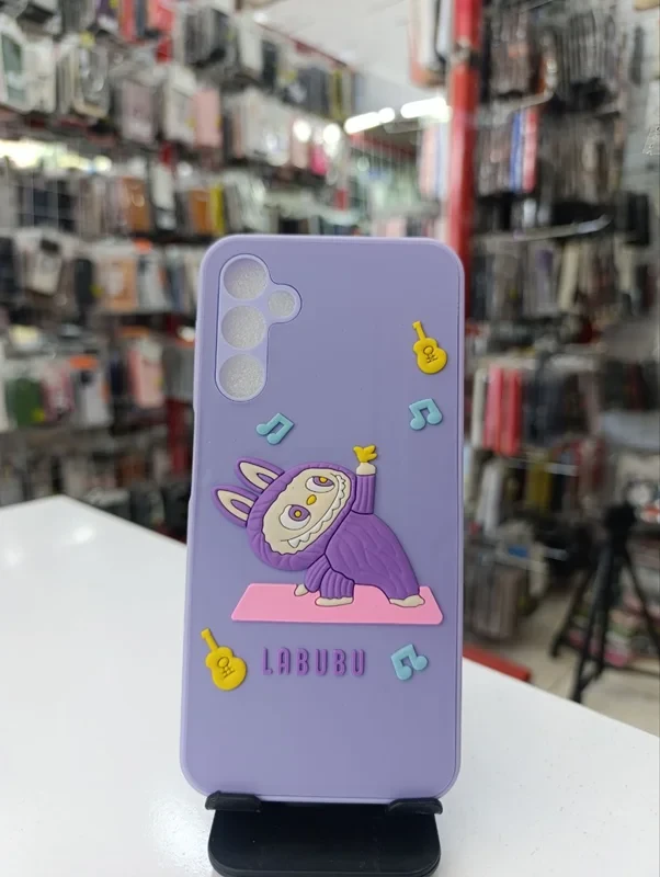 قاب طرح عروسکی babubu بنفش‌ Samsung galaxy a26