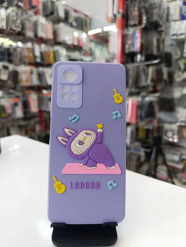 قاب طرح عروسکی babubu بنفش‌ xiaomi note 11s