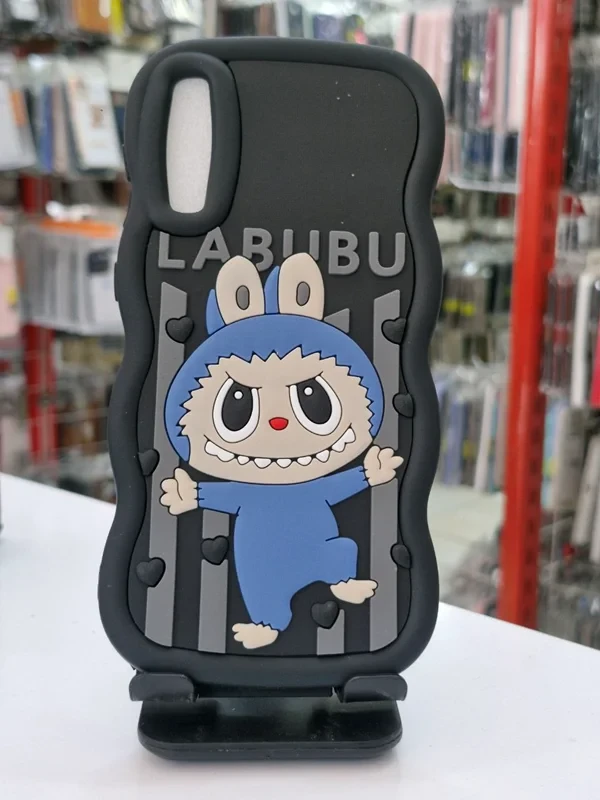 قاب طرح عروسکی labububu مشکی /A30/A50S/Samsung a30s