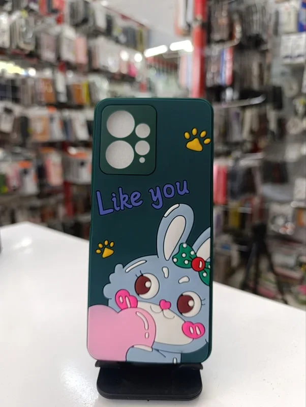 قاب طرح عروسکی خرگوش سبز xiaomi redmi note 12 4G