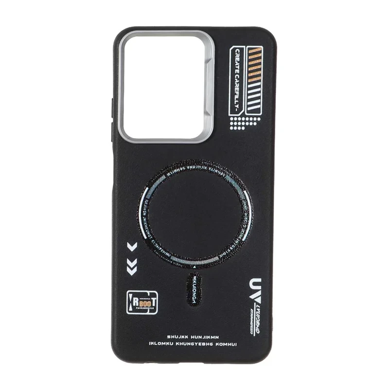 قاب طرح مگ سیو مشکی xiaomi redmo a5/poco c 71