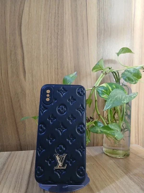 قاب طرح چرم iphone x/xs