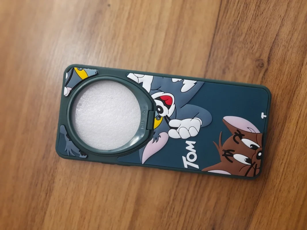 قاب عروسکی تام و جری سبز /c75/a4 /xiaomi redmi 14c