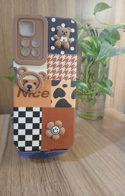 قاب عروسکی خرسی xiaomi note 11 pro 5g