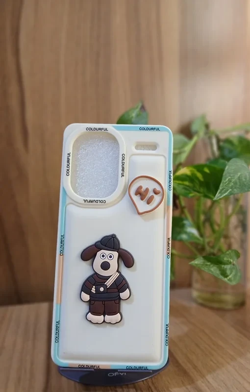 قاب عروسکی فانتزی کرمی xiaomi note 13 pro plus