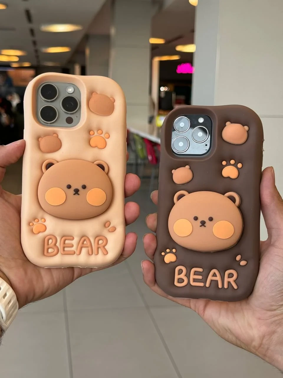 قاب فانتزی استند شو طرح خرس (Bear) (سامسونگ – شیائومی – آیفون )
