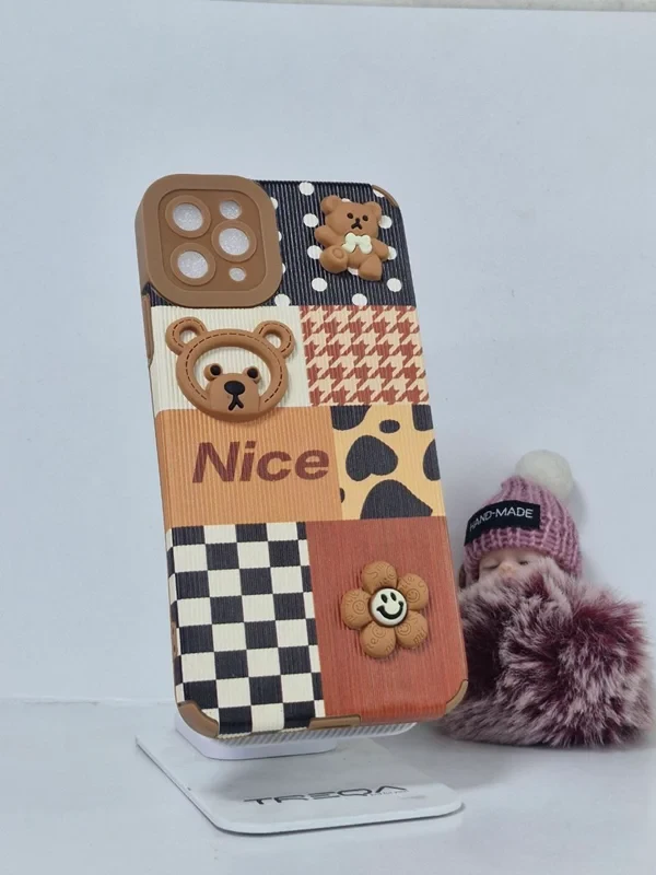 قاب فانتزی خرسی iphone 11proMax / قاب فانتزی آیفون