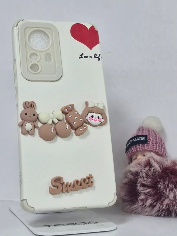 قاب فانتزی خرسی xiaomi 12pro /قاب فانتزی شیائومی
