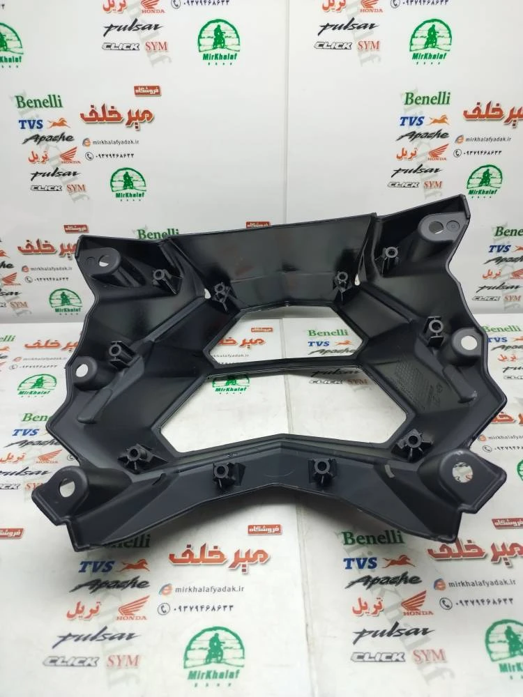 قاب (فلاپ) کاور دور بلوری چراغ جلو موتور sym گالکسی na مشکی براق شرکتی