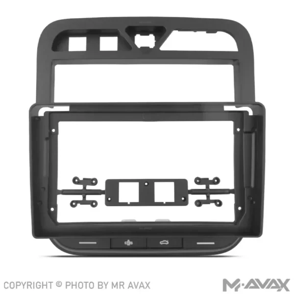 قاب مانیتور ۹ اینچ فابریک سمند LX داشبورد قدیم