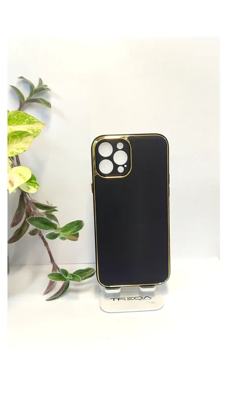 قاب محاظ لنزدار my case آیفون ۱۲ پرومکس مشکی / قاب. iphone ۱۲ proMax/کد:2428