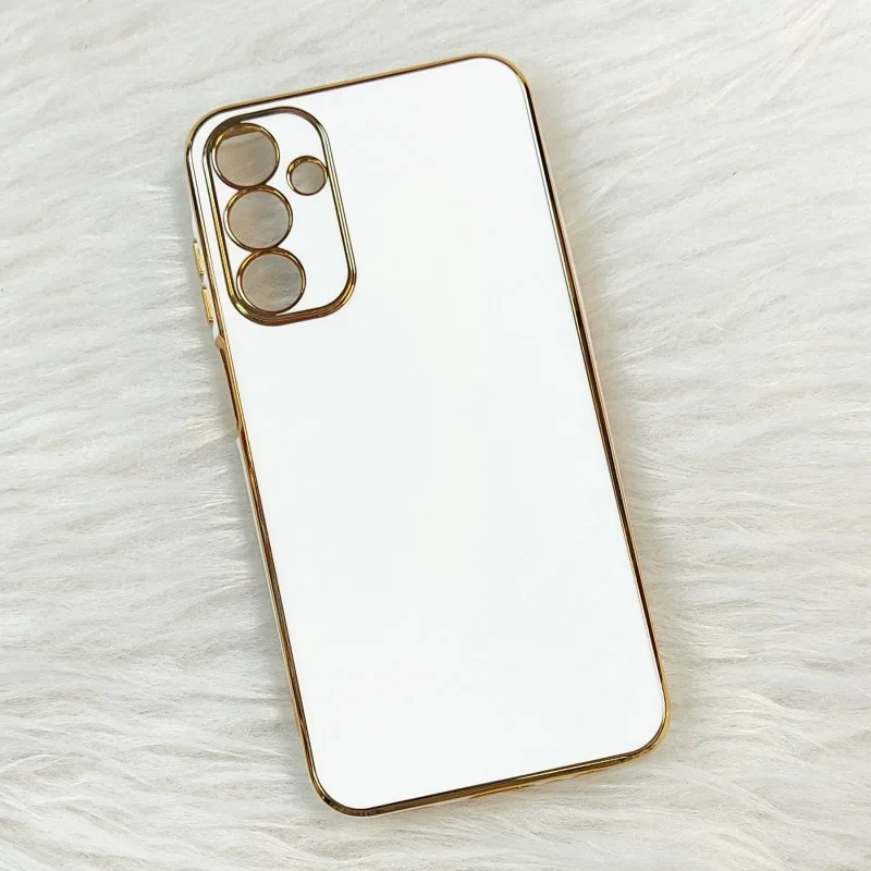 قاب محاظ لنزدار my case مدل. samsung galaxy A15.سفید