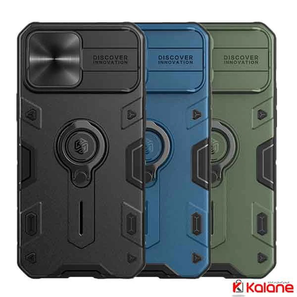 قاب محافظ Apple iPhone 13 Pro Max برند نیلکین مدل CamShield Armor-1