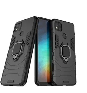 قاب محافظ انگشتی شیائومی ShockProof Armor Ring Case for Xiaomi Redmi 9C