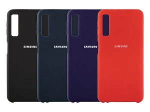 قاب محافظ سیلیکونی سامسونگ Silicone Case For Samsung Galaxy A7 2018