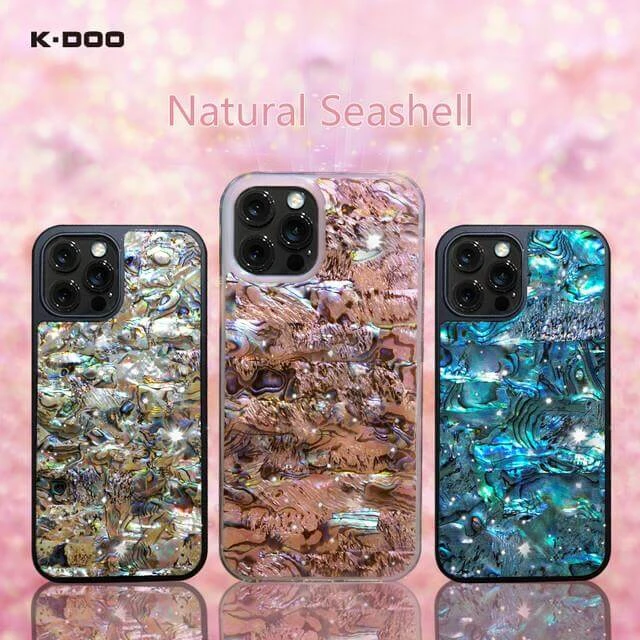 قاب محافظ صدفی کی دو اپل K-Doo Seashell Case For Apple iPhone 12 / iPhone 12 Pro