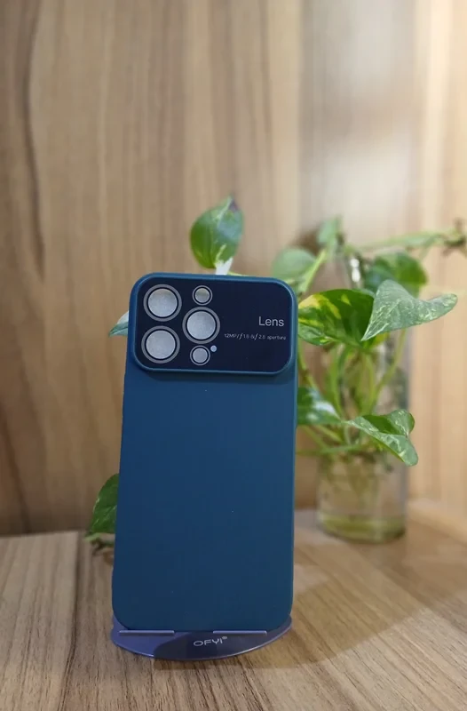 قاب محافظ لنز دار سبز iphone 13 pro