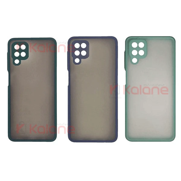 قاب محافظ مات با محافظ دوربین سامسونگ Matte Hybrid Case With Camera Protector for Samsung Galaxy A42 5G