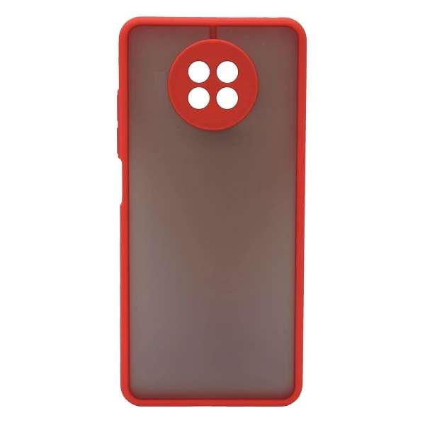 قاب محافظ مات با محافظ دوربین شیائومی Matte Hybrid Case With Camera Protector for Xiaomi Redmi Note 9T
