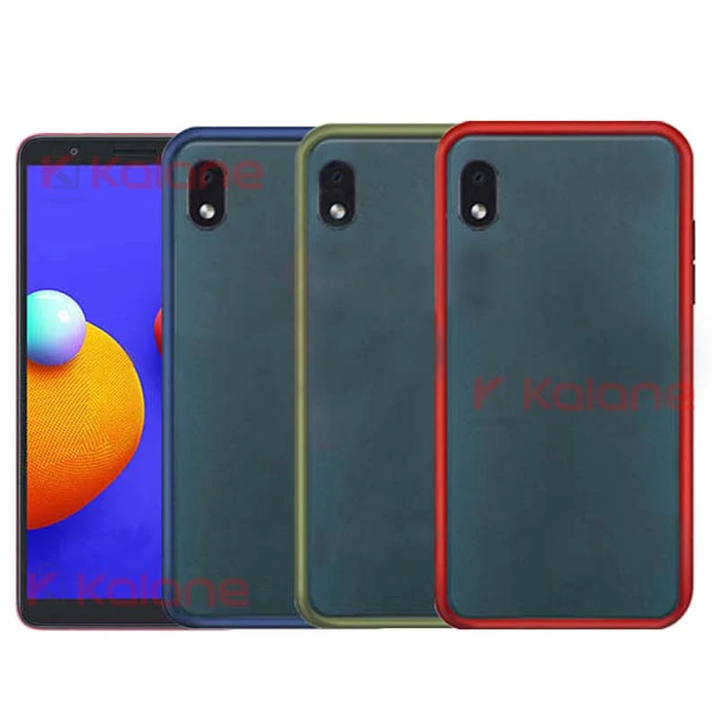 قاب محافظ مات سامسونگ Matte Hybrid Case for Samsung Galaxy A01 Core