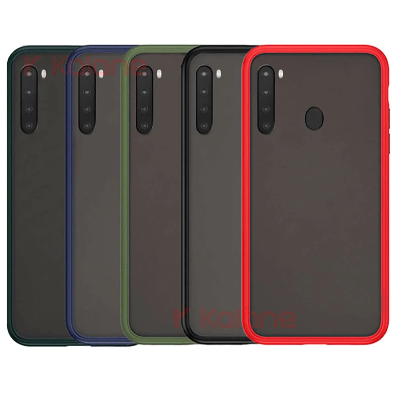 قاب محافظ مات سامسونگ Matte Hybrid Case for Samsung Galaxy A21