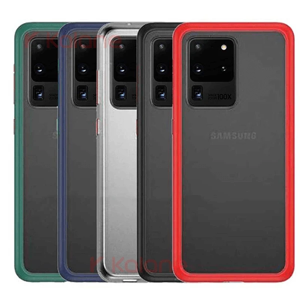 قاب محافظ مات سامسونگ Matte Hybrid Case for Samsung Galaxy S20 Ultra