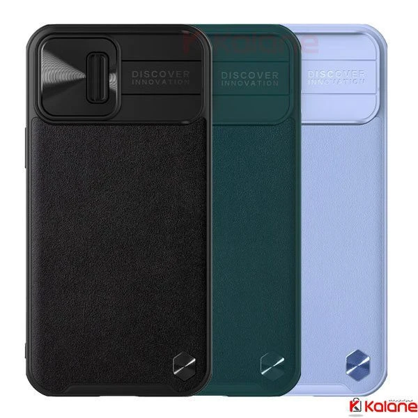 قاب محافظ نیلکین Apple iPhone 13 Pro مدل CamShield Leather