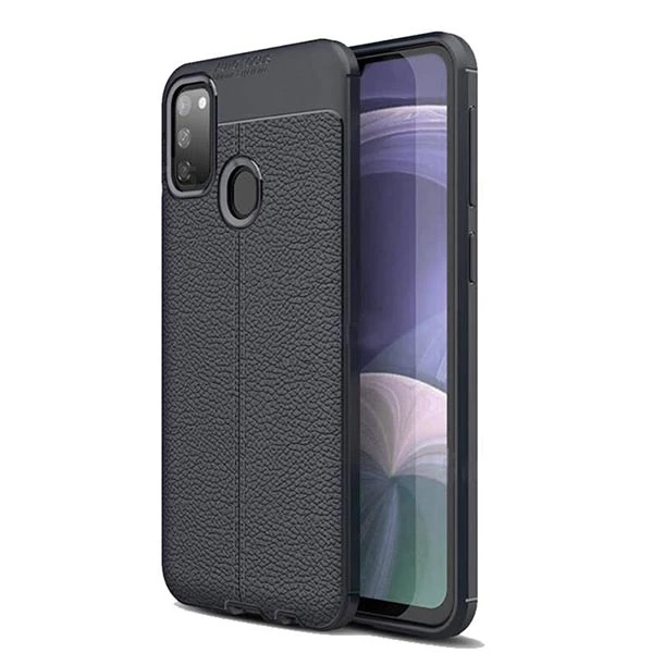 قاب محافظ ژله ای طرح چرم سامسونگ Auto Focus Jelly Case For Samsung Galaxy M30s