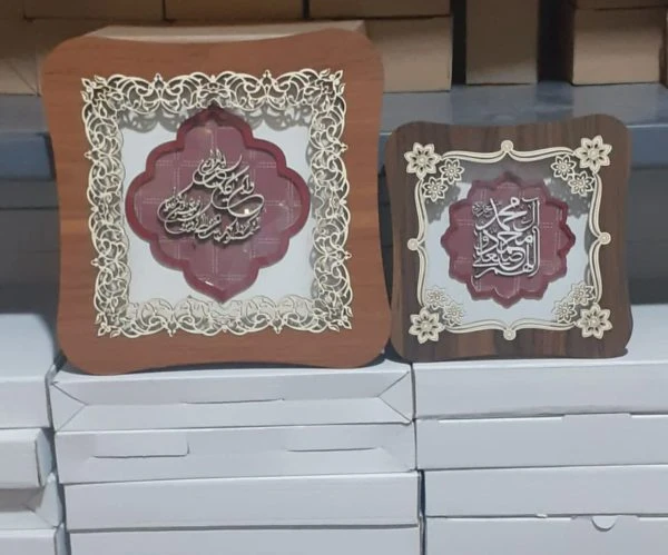 قاب مذهبی کارتن‌دار – هدیه‌ای ارزشمند برای تشویق و تقویت ایمان کودکان