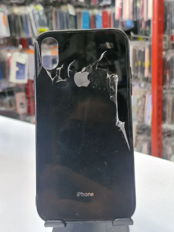 قاب مشکی iPhone xs