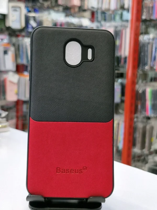 قاب مشکی قرمز Samsung galaxy j4