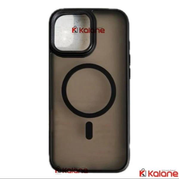 قاب مگ سیف دار Apple iphone 15 Pro Max مدل Carbon lens