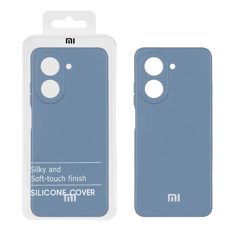 قاب نیو سلیکون آبی فیلی xiaomi redmi a5