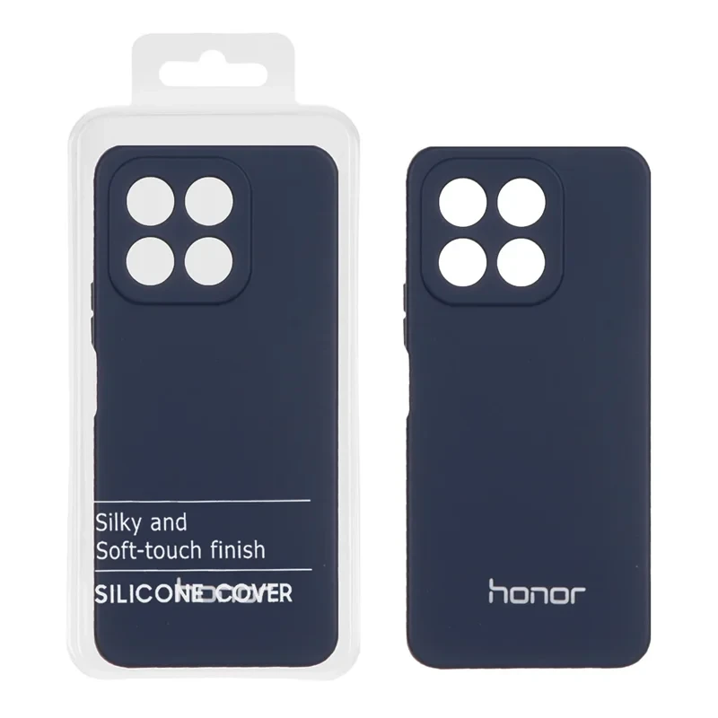 قاب نیو سلیکون سرمه ای honor x6b