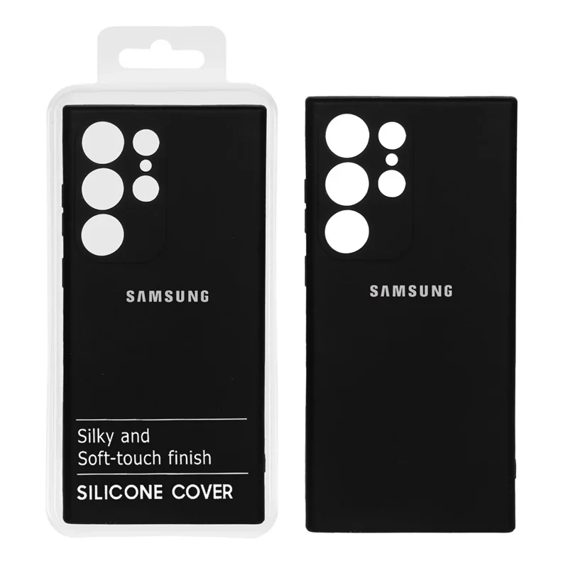 قاب نیو سیلیکون محافظ s23 ultra /samsung S22ultra - مشکی کد 9 (پک دار)