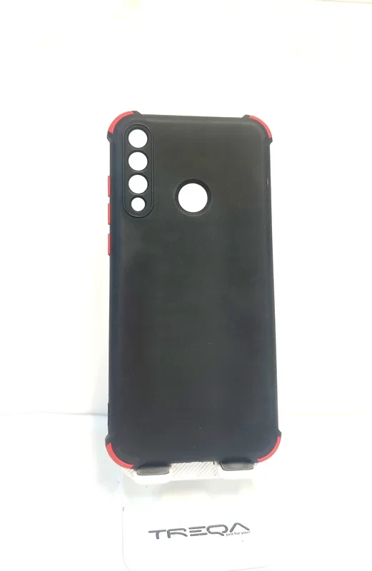 قاب نیو سیلیکون محافظ لنزدار دکمه رنگی هواوی Huawei Y۹ prime ۲۰۱۹