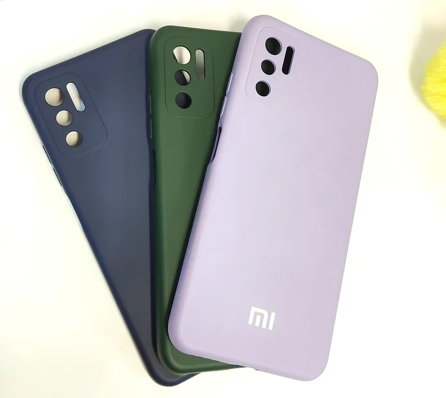 قاب نیو سیلیکون محافظ لنزدار شیائومی مدلredmi note 10 5g/poco m۳ pro / رنگبندی