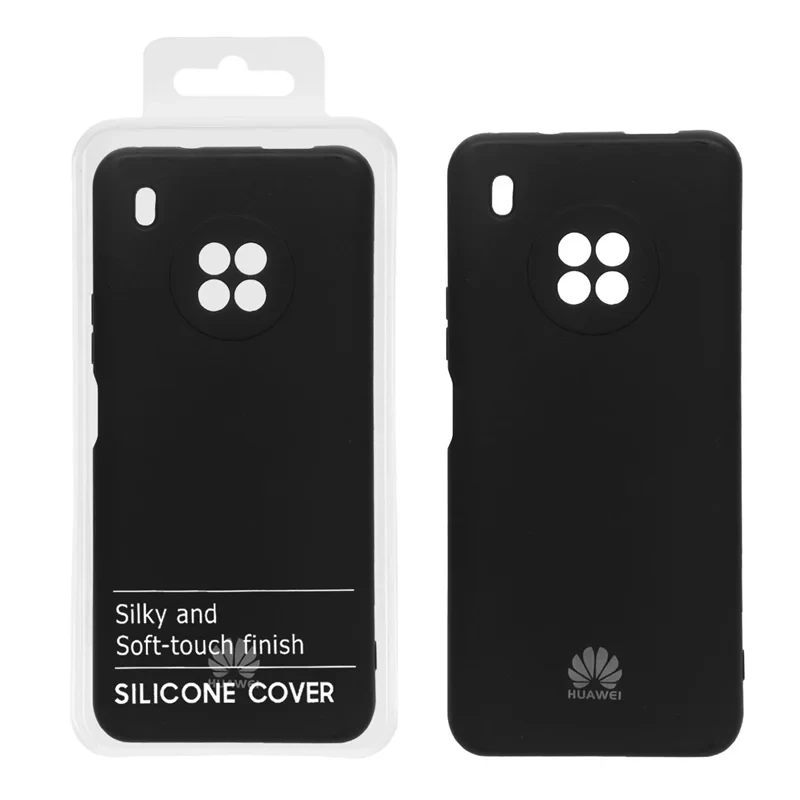 قاب نیوسلیکون مشکی Huawei y9a
