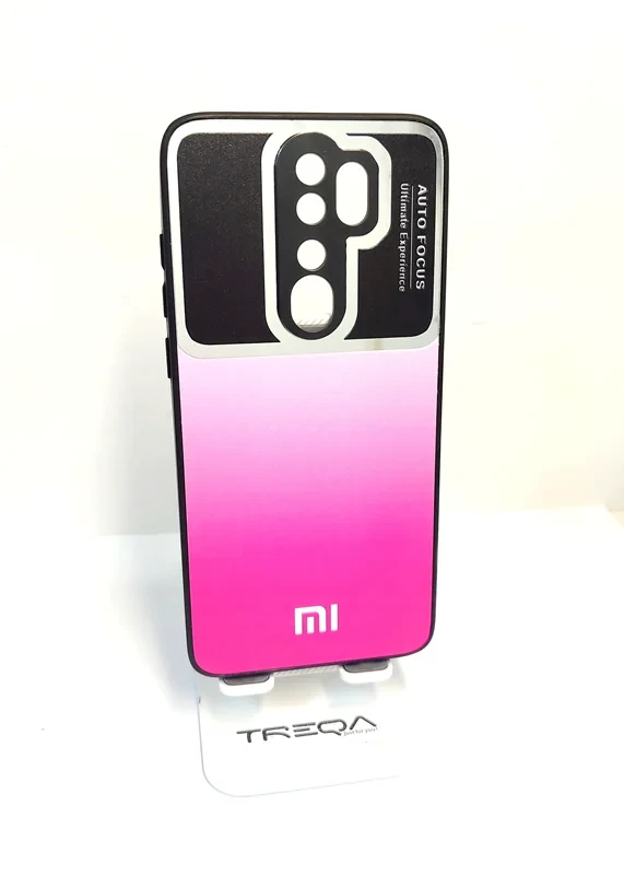قاب های کپی محافظ لنزدار مدل شیائومی Redmi note ۸ صورتی مشکی