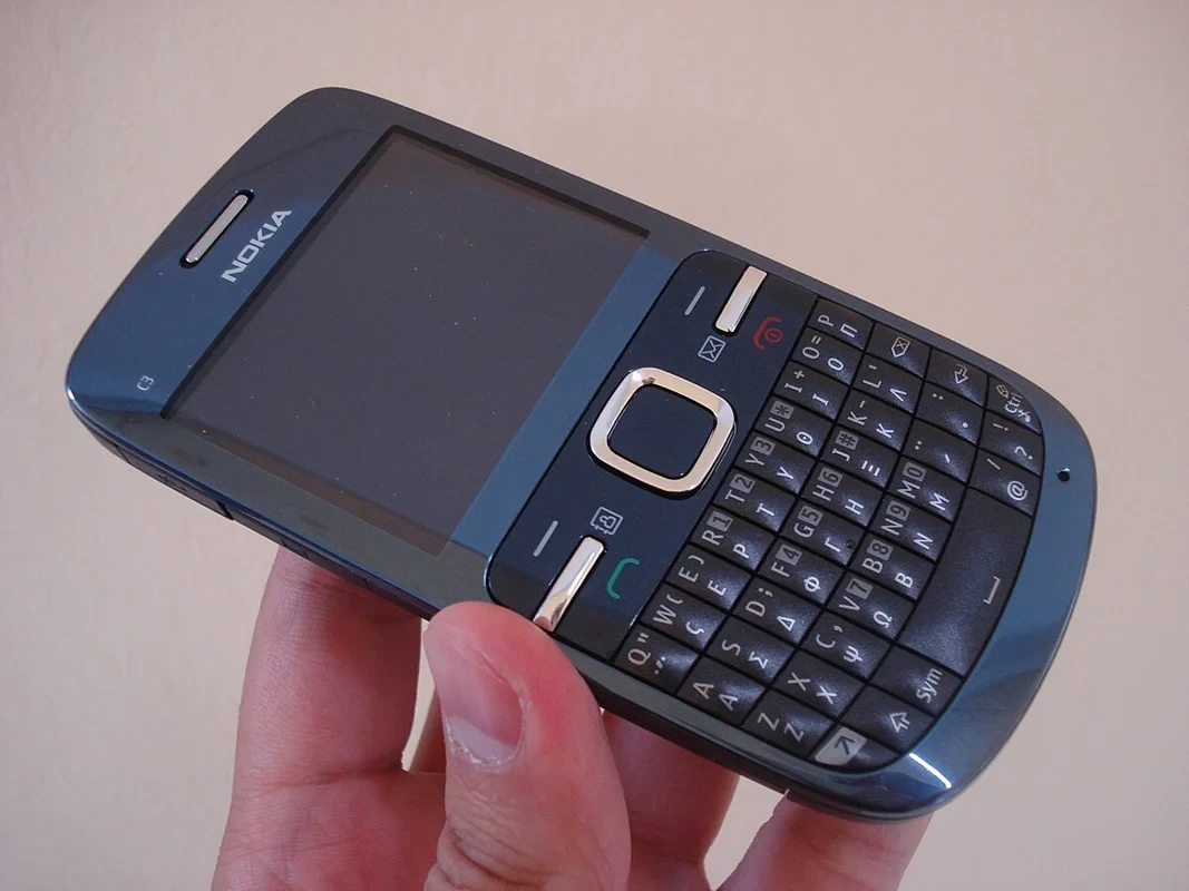 قاب و شاسی سرمه ای nokia c3