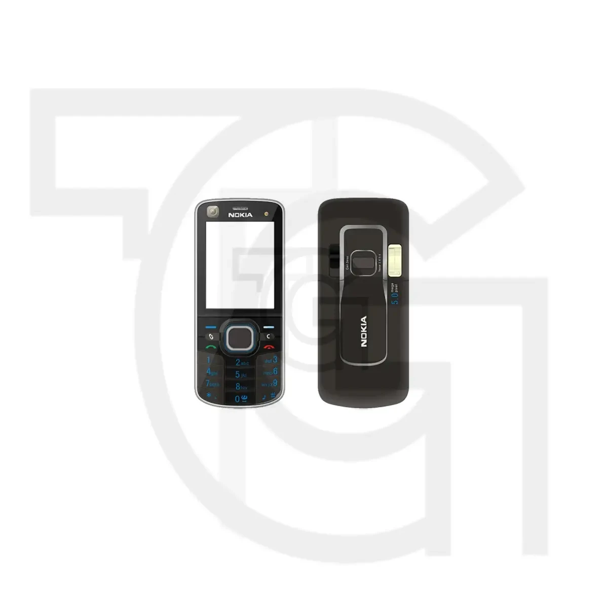 قاب‌و‌شاسی نوکیا (مشکی) Housing Nokia 6220 classic