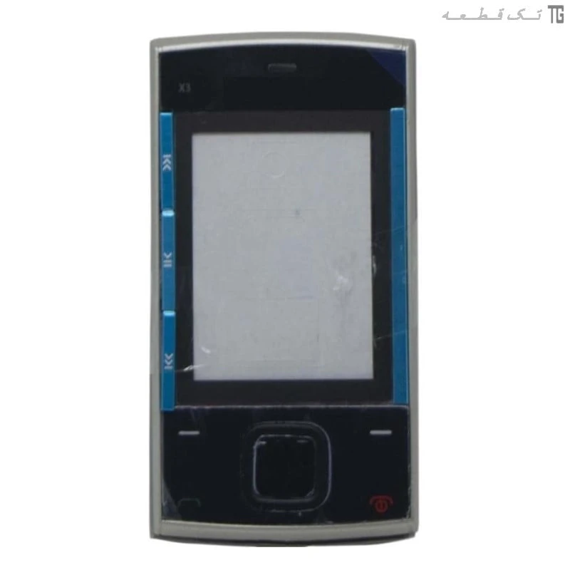 قاب‌‌وشاسی نوکیا (آبی) Housing Nokia X3-02 Touch and Type