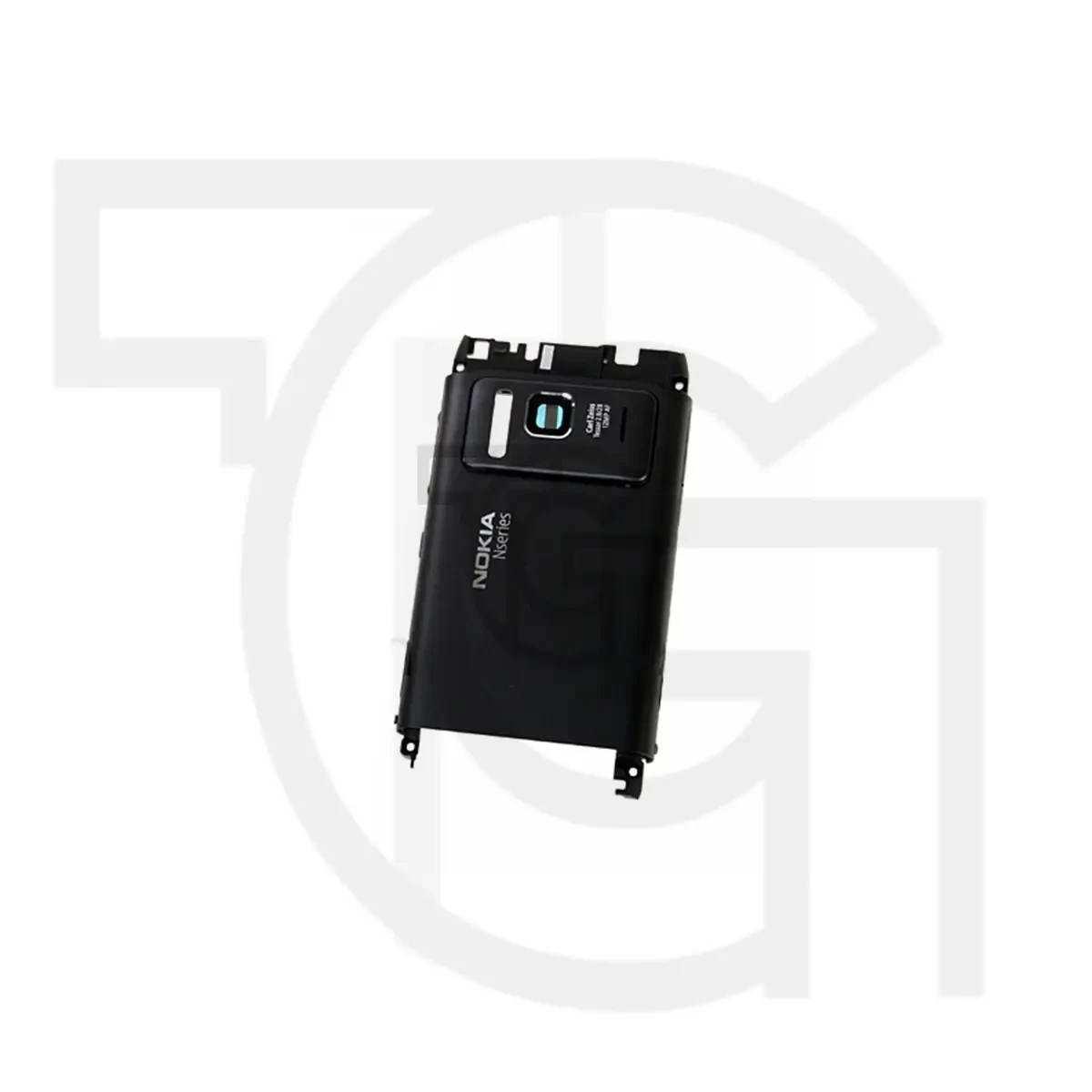 قاب‌‌وشاسی نوکیا بدون‌تیکه‌بالا‌و‌پایین (مشکی)(اورجینال) Housing Nokia N8